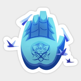 Buddha's hand Sticker